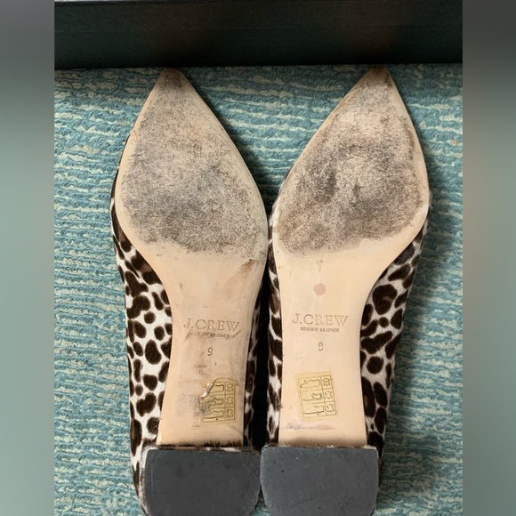 J.Crew Collection Calf Hair Pumps size 9 - Picture 5 of 10